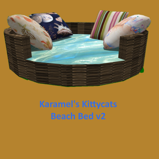 Karamel KittyCats Beach Bed v2