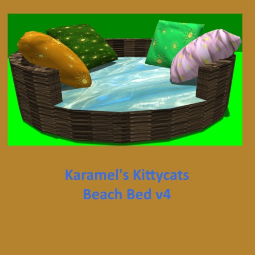 Karamel KittyCats Beach  Bed v4