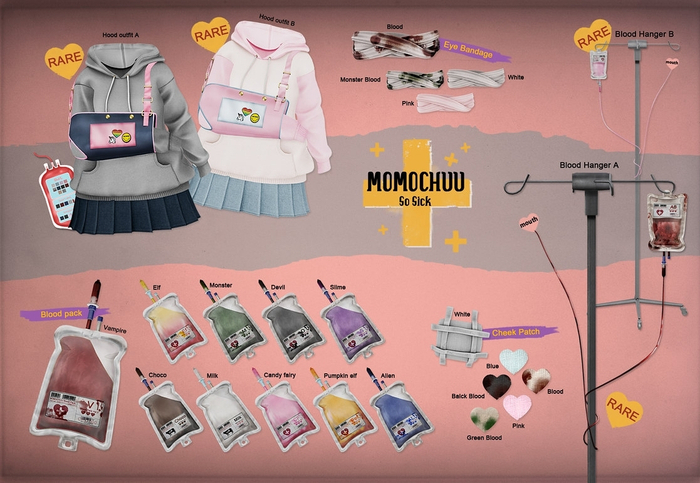 :: MOMOCHUU :: So Sick-Blood pack /Elf