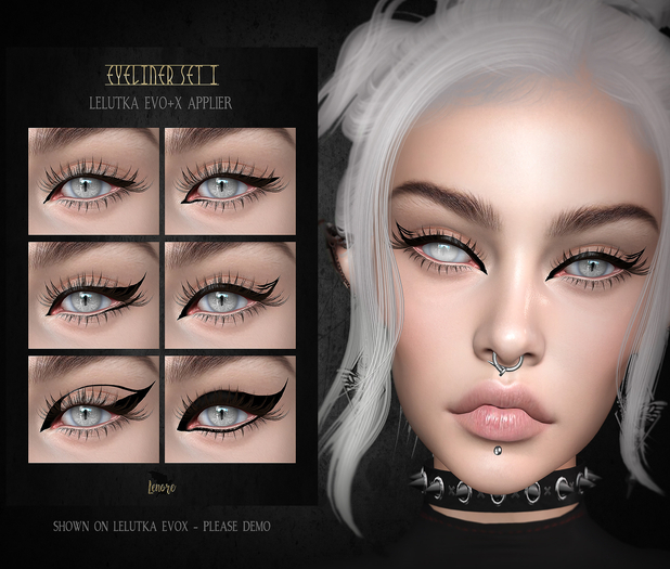 Lenore- Eyeliner Set I / LelEVO+X (ADD)