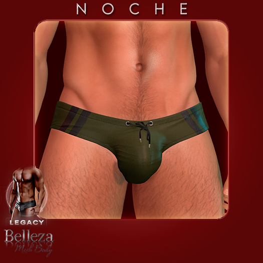 NOCHE. Clint Swim Briefs Forest