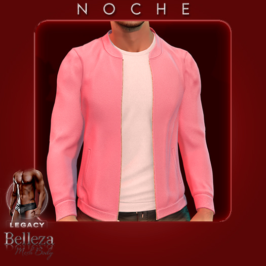 NOCHE. Bomber Jacket Pink