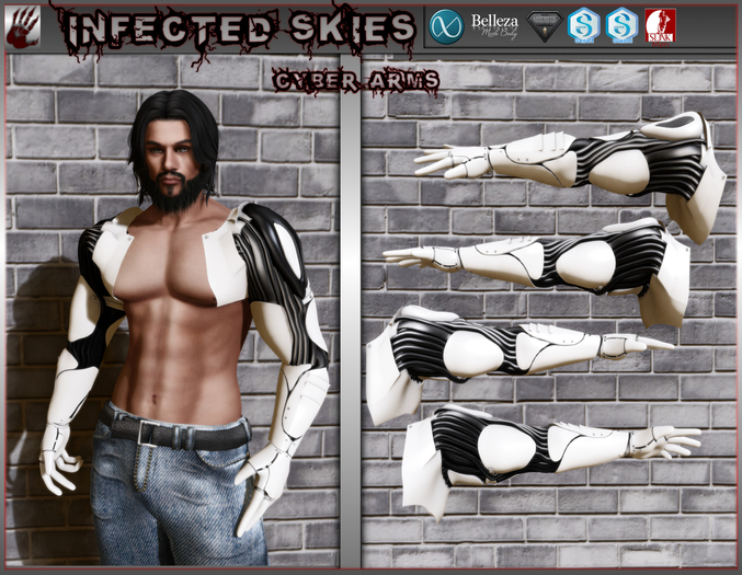 *IS* Cyber Arms Black & White 
