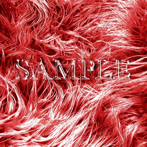 Zoy Texture [ Designers Fur ] Red