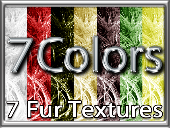 Zoy Texture [ Designers Fur ] 7 Colors