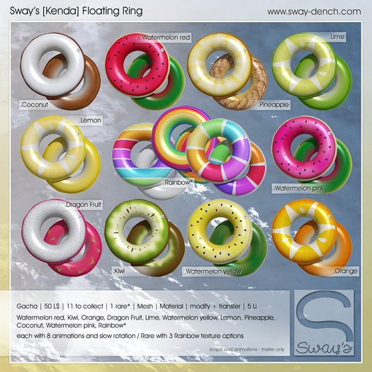 Sway's [Kenda] Floating Ring . Pineapple