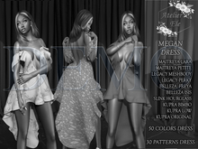 *DEMO* {AE} MEGAN DRESS Maitreya Petite Legacy Freya Isis Hg