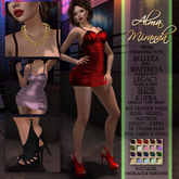 .: AlmaMiranda :. Gold Digger ~ Cocktail Dress & Heels
