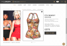 .miss chelsea. Etta Swimsuit Tropical