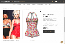 .miss chelsea. Etta Swimsuit Hibiscus