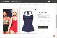 .miss chelsea. Etta Swimsuit Anchors