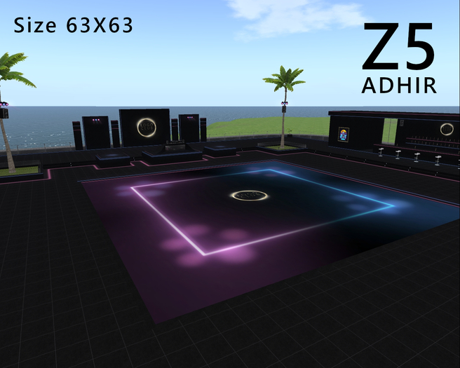 Z5 - [Pink & Blue] - Open Disco Lounge Club - [ADHIR] - BOX