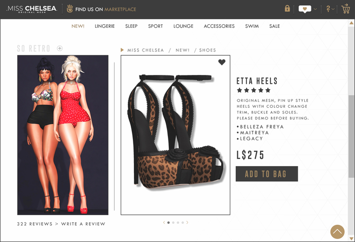 .miss chelsea. Etta Heels Leopard