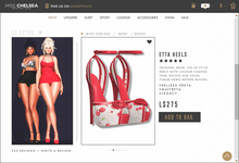.miss chelsea. Etta Heels Cherry