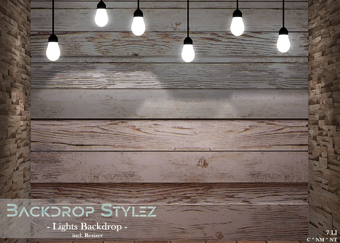 Backdrop Stylez - Lights  Backdrop -