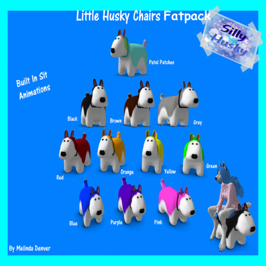 Little Husky Chairs FATPACK(Boxed)