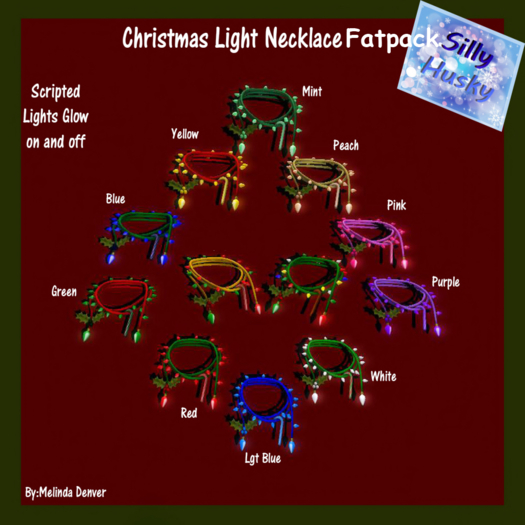 Christmas Light Necklace FATPACK(Boxed)