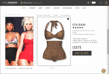 .miss chelsea. Etta Bikini Leopard