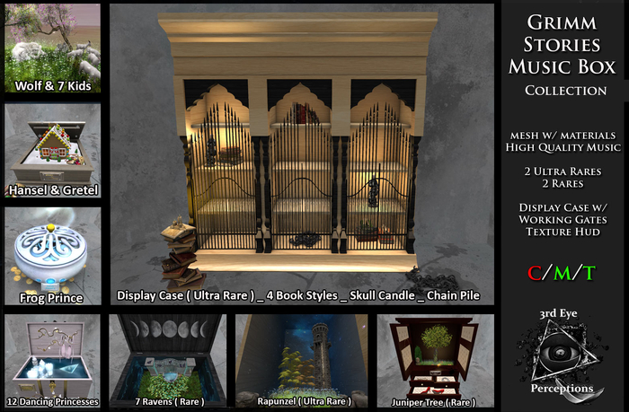 Grimm Stories Music Box Collection C/M FULL SET 