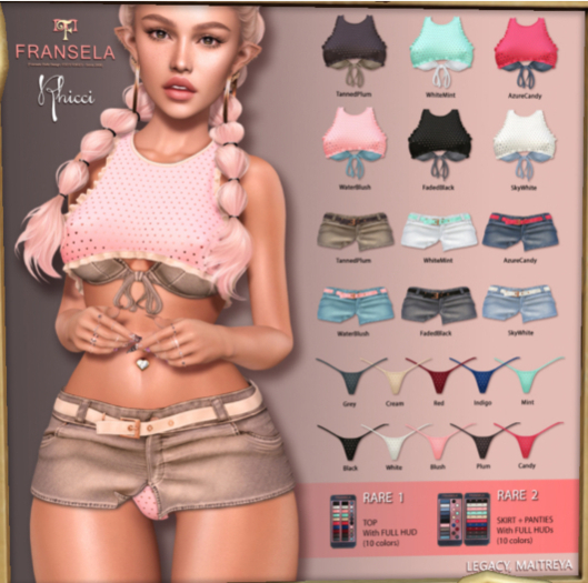 FRANSELA: "Rhicci" Top AzureCandy [LEGACY]