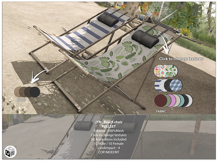 .:YN:. Beach chair - Fullset