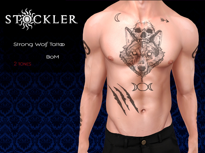 [SS] Strong Wolf Tattoo