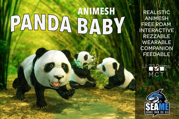 [SM] PANDA BABY ANIMESH (Boxed)