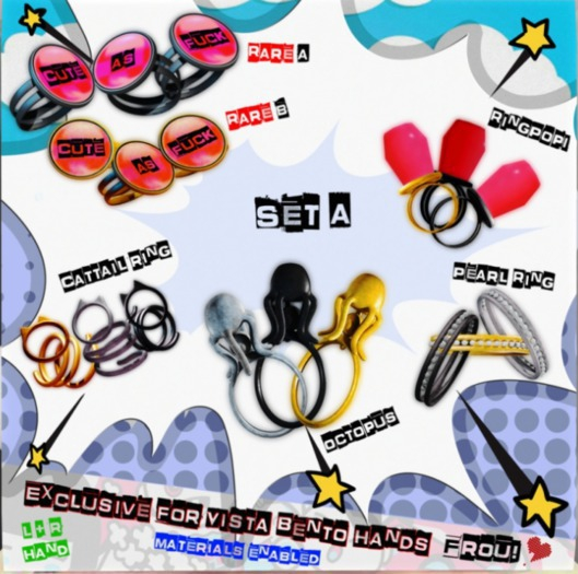 [Frou!] CatTail Ring Bento VISTA Gold (Boxed)