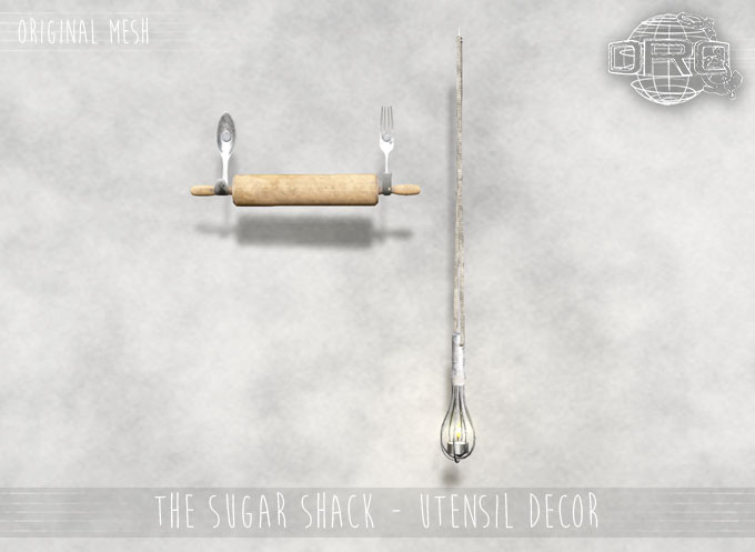 -DRD- The Sugar Shack - Utensil Decor Pack