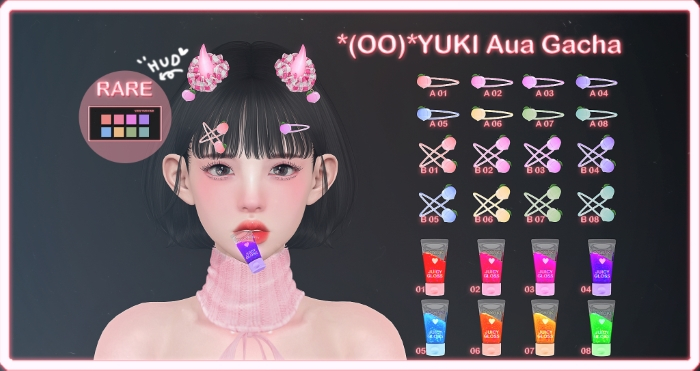*(OO)*YUKI Aua Gacha Full Pack