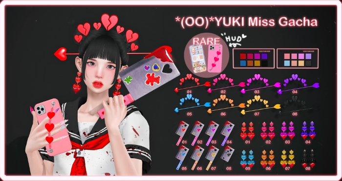 *(OO)*YUKI Miss Gacha Full Pack