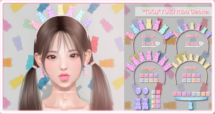 *(OO)*YUKI Ribo Gacha Full Pack
