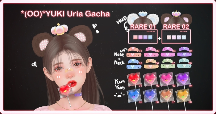 *(OO)*YUKI Uria Gacha Full Pack