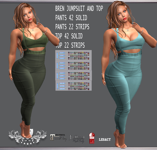 :STLF: BREN JUMPSUIT AND TOP