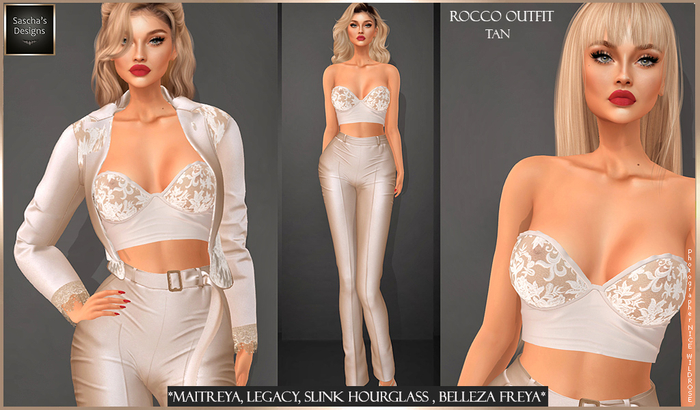 SAS - Rocco Tan Lace Outfit (MB)