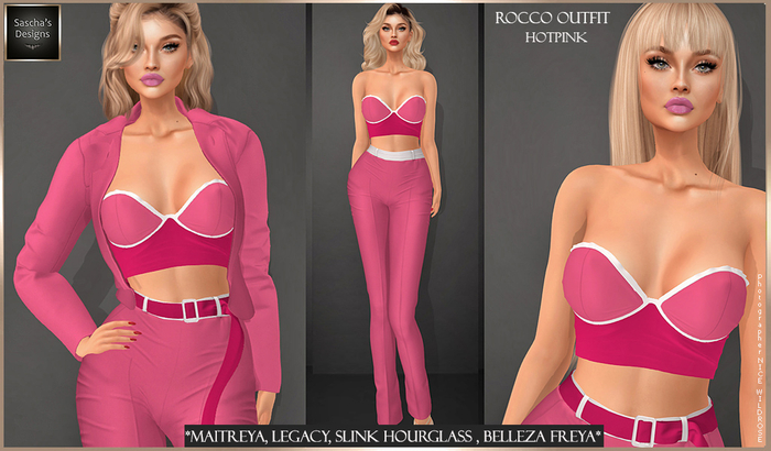 SAS - Rocco HotPink Outfit (MB)