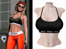 -[ vagrant ]- Summer Top - Black