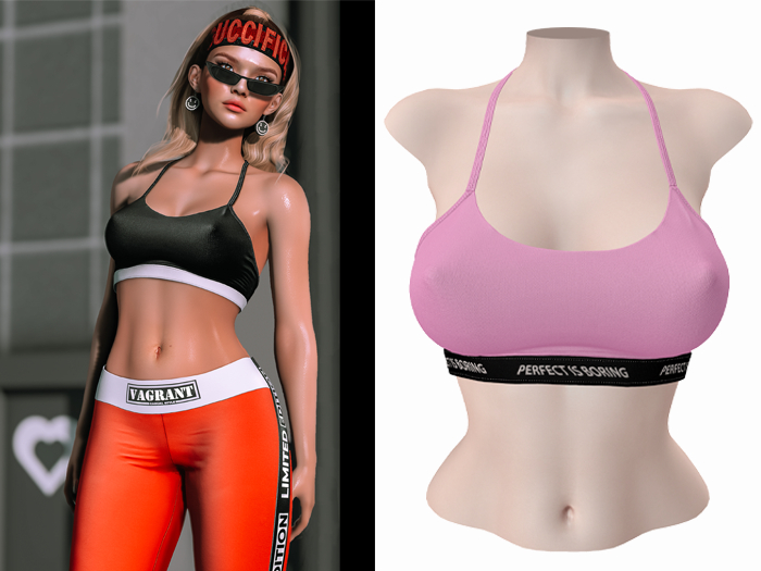 -[ vagrant ]- Summer Top - Cold Pink