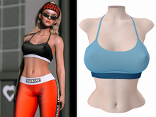 -[ vagrant ]- Summer Top - Light Blue