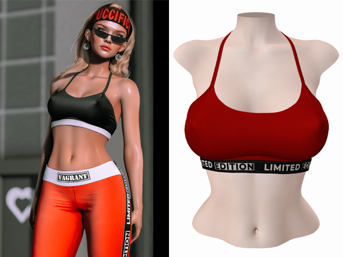 -[ vagrant ]- Summer Top - Red