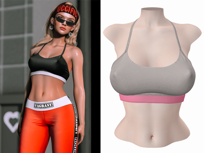 -[ vagrant ]- Summer Top - Silver