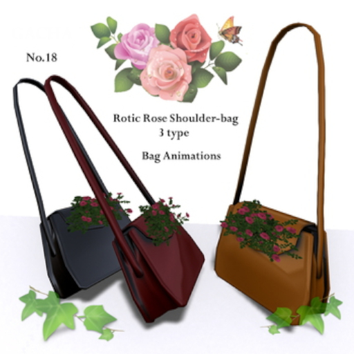 No.18 Rotic Rose Shoulder-bag Box