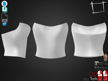 Dae Obj FBX For Women's Strapless Top Slink, Maitreya, Belleza, Tonic, Legacy,