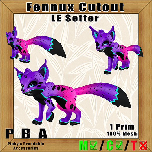 Fennux Cutout LE Setter, July 2021