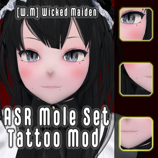 [W.M] ASR Mole Set - Tattoo Mod