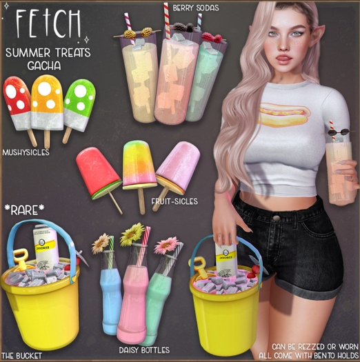 [Fetch] Summer Treats - Red Mushysicle (Rez me to unpack)