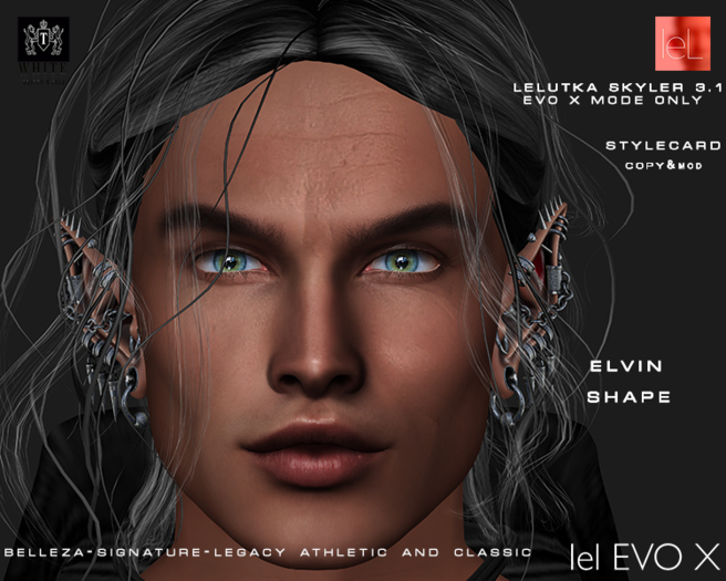 ELVIN shape for lelutka SKYLER 3.1 evo x