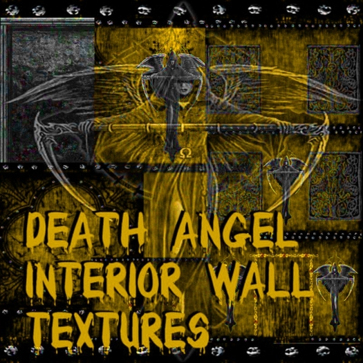 Death Angel Interior Wall Gold Textures FP
