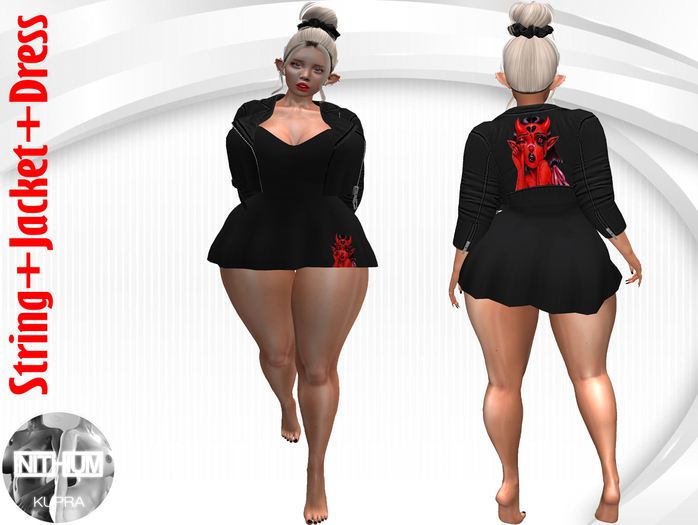 Jacket+Dress - Demon Girl - Kupra