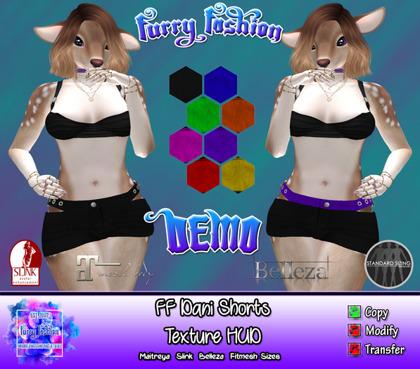 ~FF~ Dani Shorts Demo